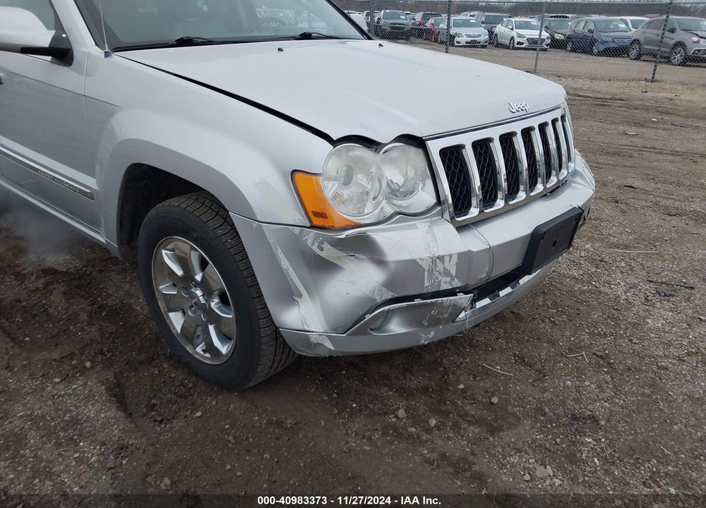 2008 JEEP GRAND CHEROKEE OVERLAND VIN: 1J8HR68298C195312