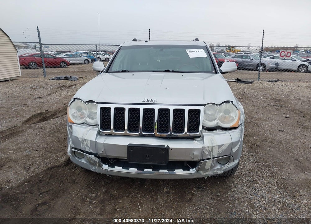 2008 JEEP GRAND CHEROKEE OVERLAND VIN: 1J8HR68298C195312