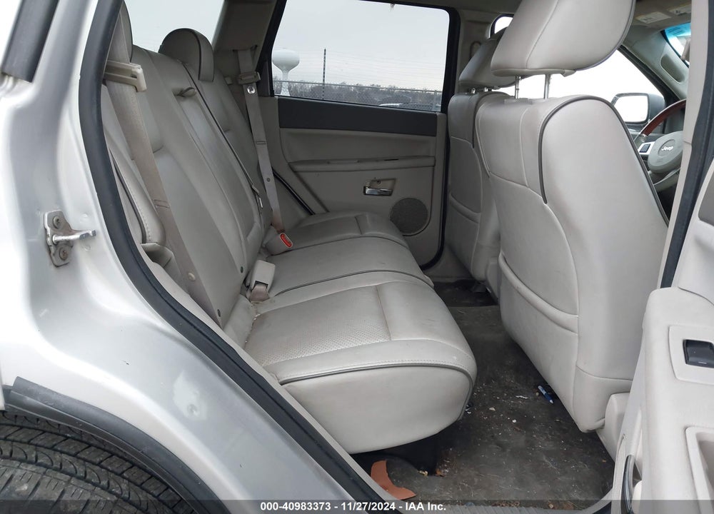 2008 JEEP GRAND CHEROKEE OVERLAND VIN: 1J8HR68298C195312