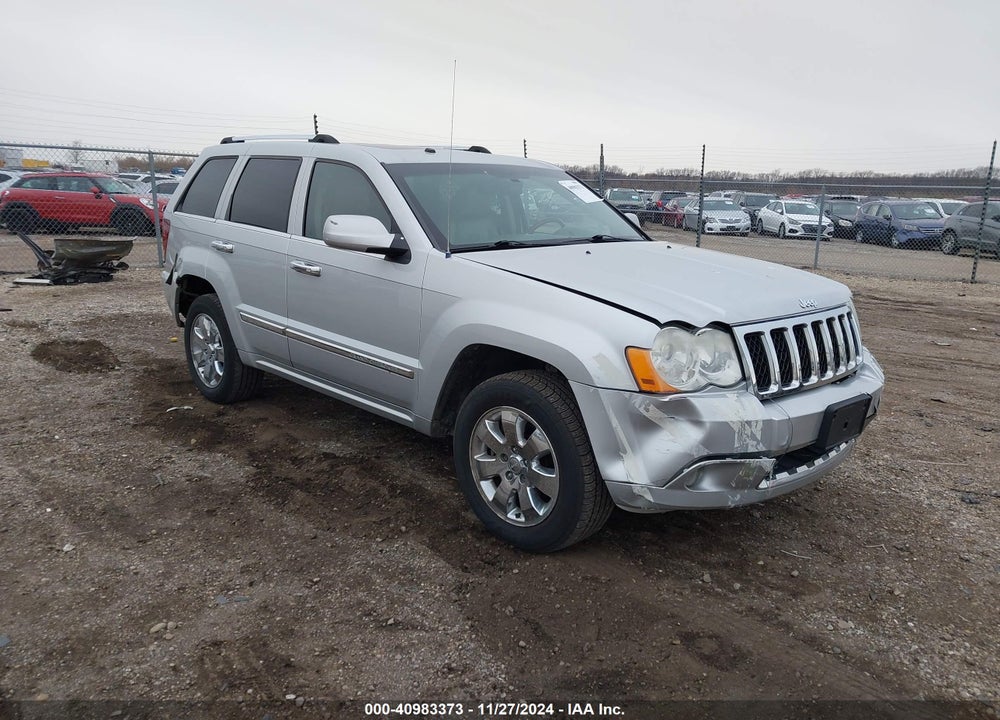 2008 JEEP GRAND CHEROKEE OVERLAND VIN: 1J8HR68298C195312