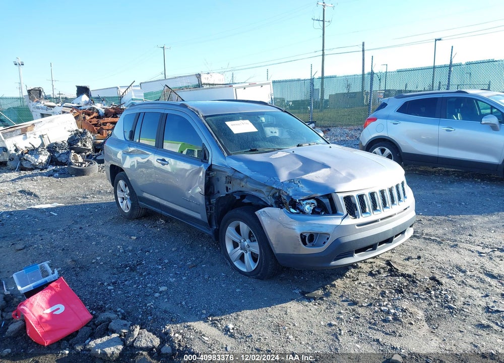 2015 JEEP COMPASS SPORT VIN: 1C4NJCBB1FD343873