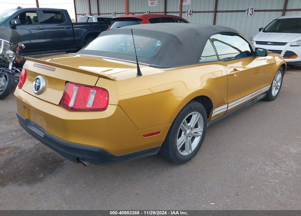2010 FORD MUSTANG V6/V6 PREMIUM VIN: 1ZVBP8EN5A5179371