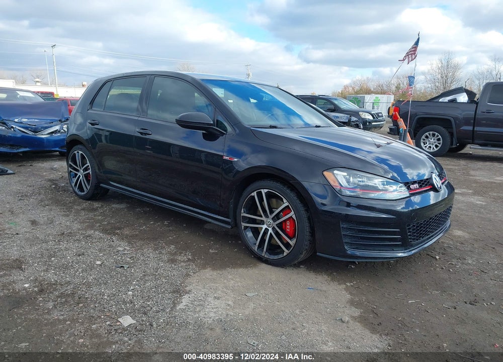 2017 VOLKSWAGEN GOLF GTI SPORT 4-DOOR VIN: 3VW447AU4HM002405