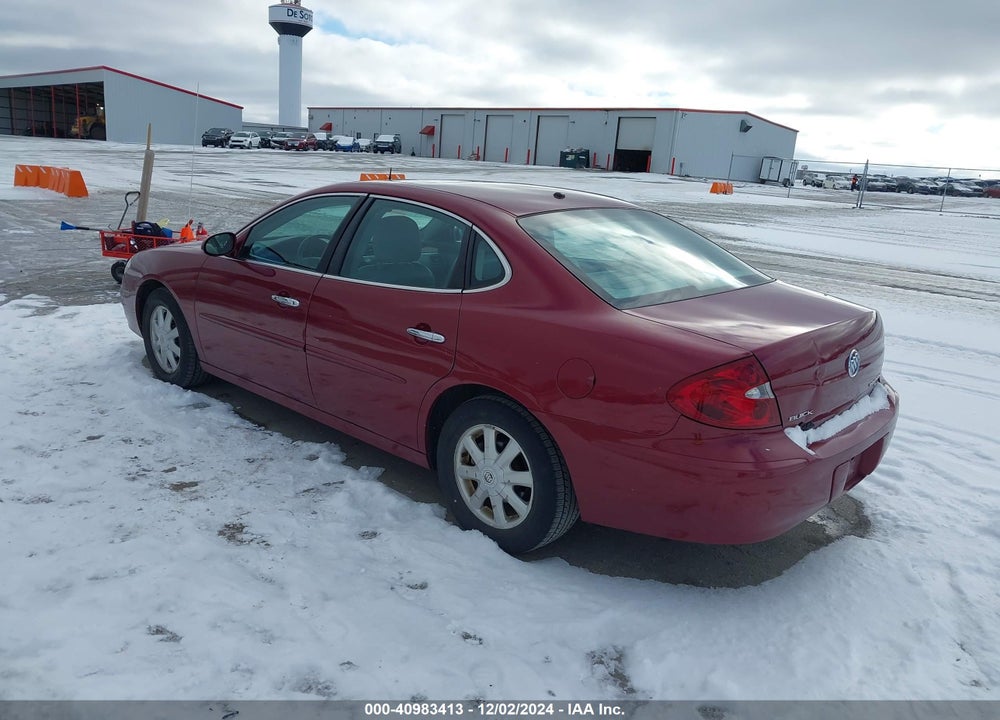 2005 BUICK LACROSSE CXL VIN: 2G4WD532651239598