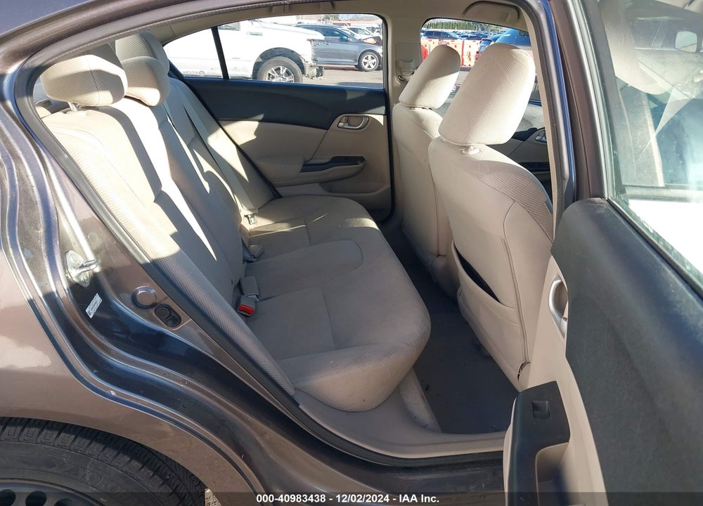 2012 HONDA CIVIC LX VIN: 19XFB2F59CE336437