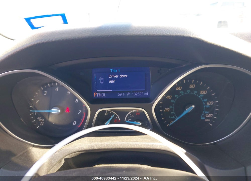 2013 FORD FOCUS VIN: 1FADP3F28DL250975