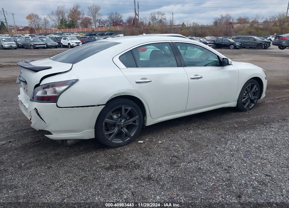 2014 NISSAN MAXIMA 3.5 SV VIN: 1N4AA5APXEC487374