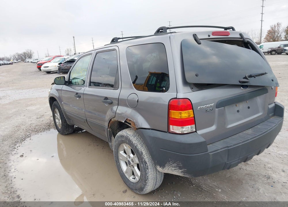2007 FORD ESCAPE XLT/XLT SPORT VIN: 1FMYU03137KA34133