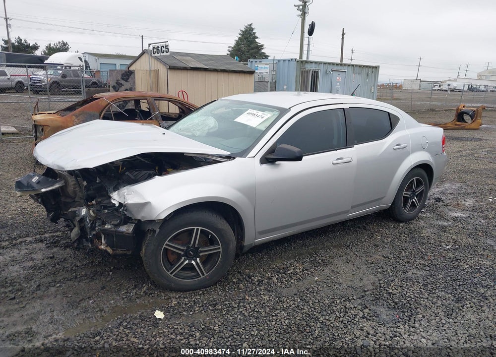 2008 DODGE AVENGER SE VIN: 1B3LC46K98N161631