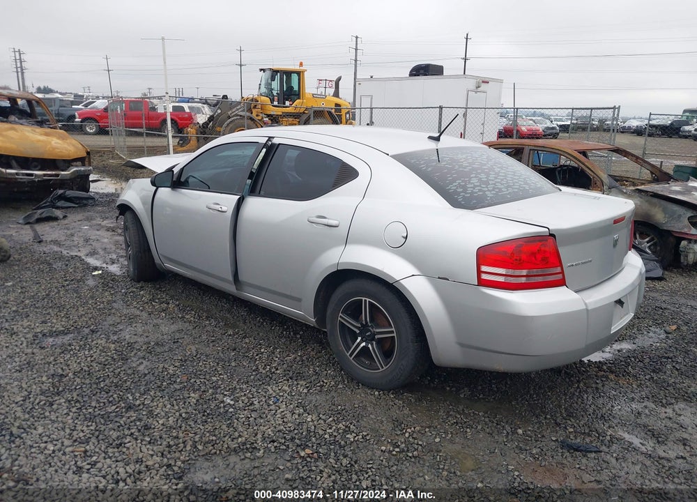 2008 DODGE AVENGER SE VIN: 1B3LC46K98N161631