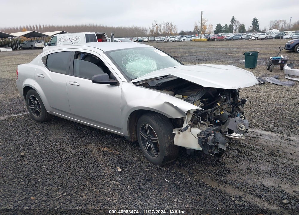2008 DODGE AVENGER SE VIN: 1B3LC46K98N161631