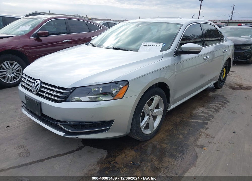 2013 VOLKSWAGEN PASSAT 2.0L TDI SE VIN: 1VWBN7A38DC150578