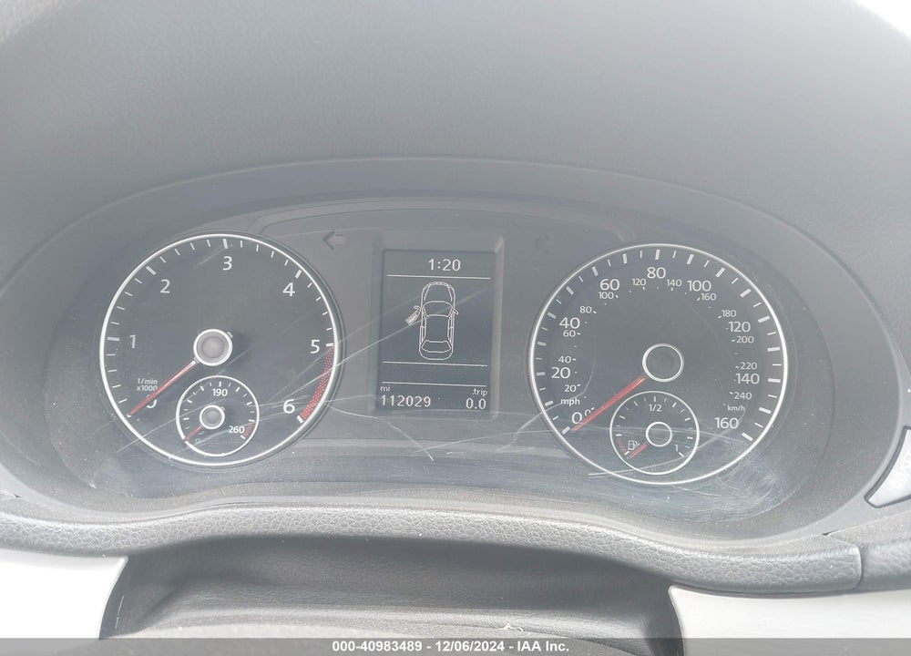 2013 VOLKSWAGEN PASSAT 2.0L TDI SE VIN: 1VWBN7A38DC150578