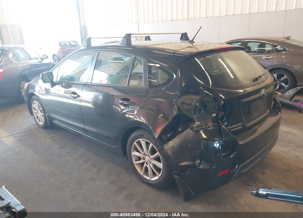 2012 SUBARU IMPREZA 2.0I PREMIUM VIN: JF1GPAC66CH231898