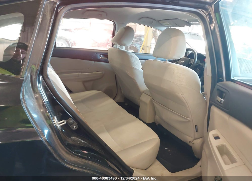 2012 SUBARU IMPREZA 2.0I PREMIUM VIN: JF1GPAC66CH231898