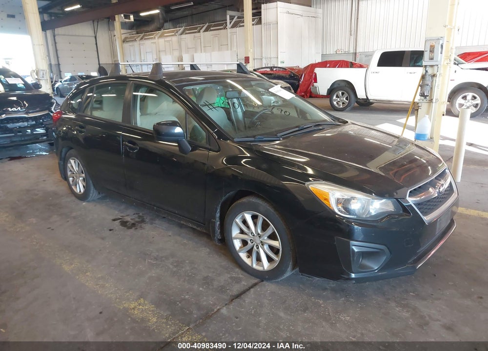 2012 SUBARU IMPREZA 2.0I PREMIUM VIN: JF1GPAC66CH231898