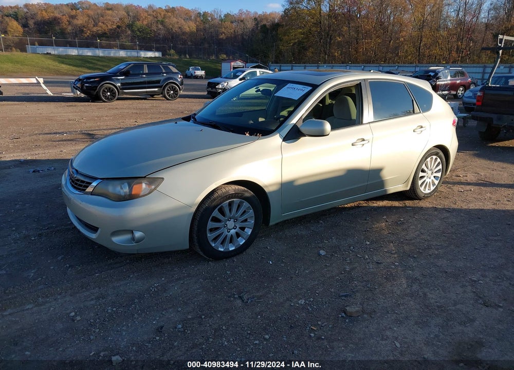 2009 SUBARU IMPREZA 2.5I VIN: JF1GH60639G816922