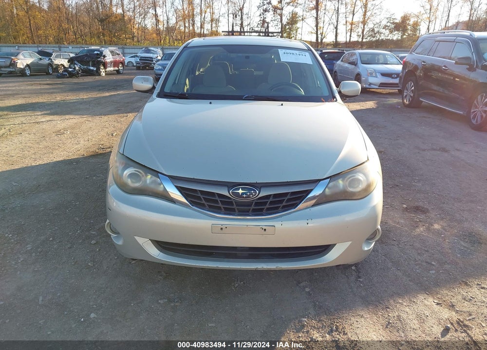 2009 SUBARU IMPREZA 2.5I VIN: JF1GH60639G816922