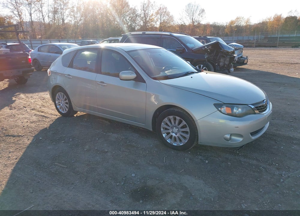 2009 SUBARU IMPREZA 2.5I VIN: JF1GH60639G816922