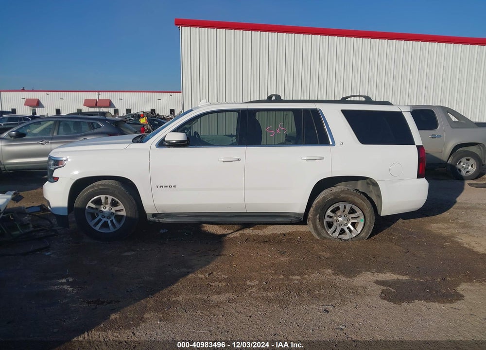 2017 CHEVROLET TAHOE LT VIN: 1GNSCBKC7HR198321