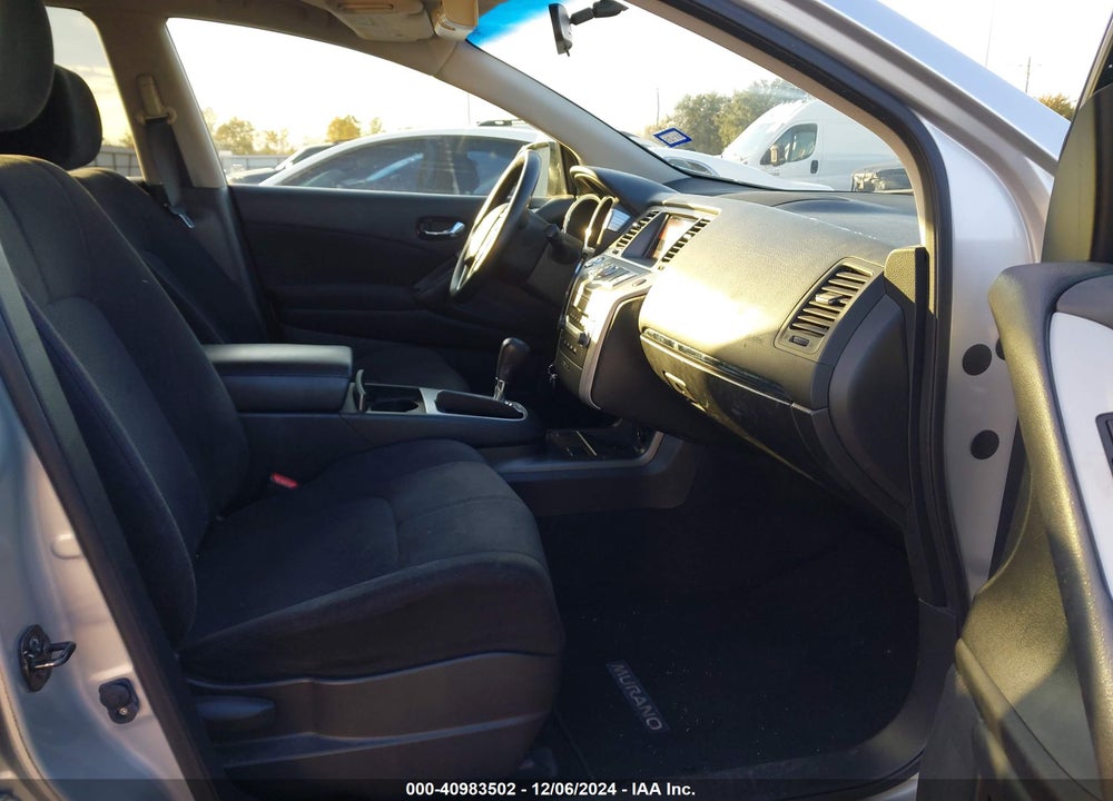 2012 NISSAN MURANO S VIN: JN8AZ1MU0CW108282