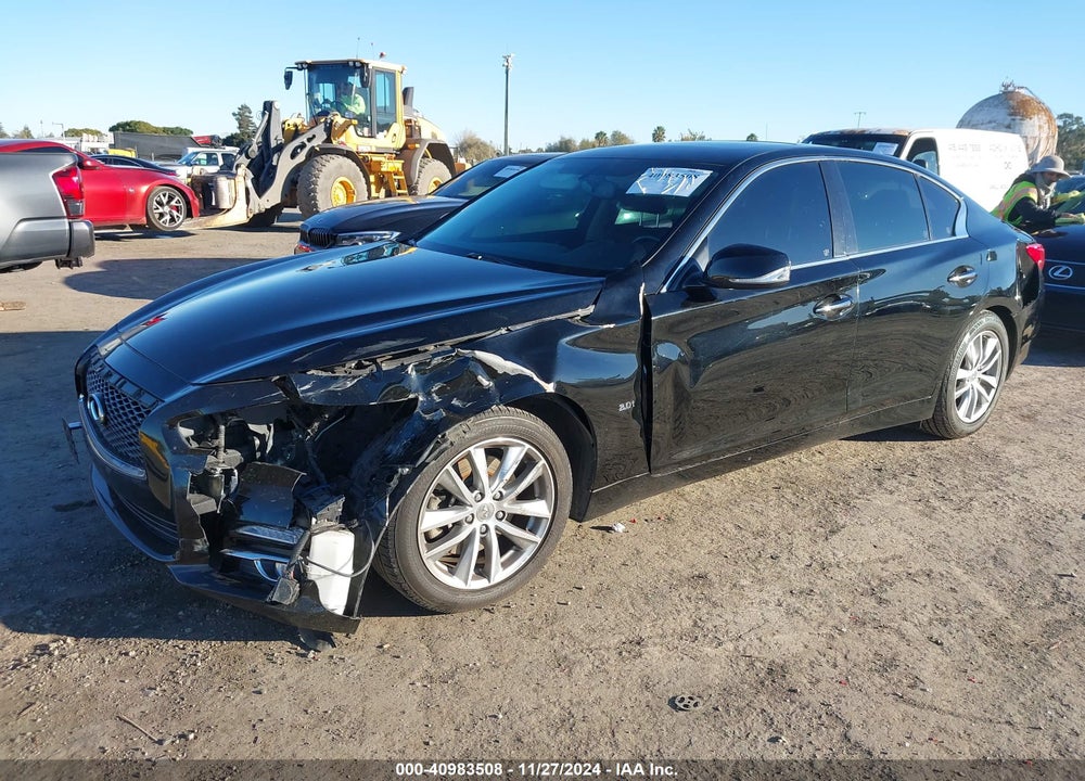 2016 INFINITI Q50 3.0T PREMIUM VIN: JN1EV7AP6GM304242