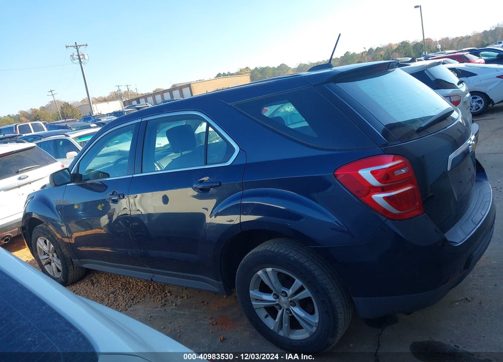 2016 CHEVROLET EQUINOX LS VIN: 2GNALBEK9G6134970