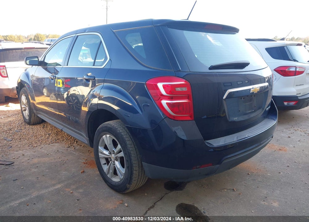 2016 CHEVROLET EQUINOX LS VIN: 2GNALBEK9G6134970