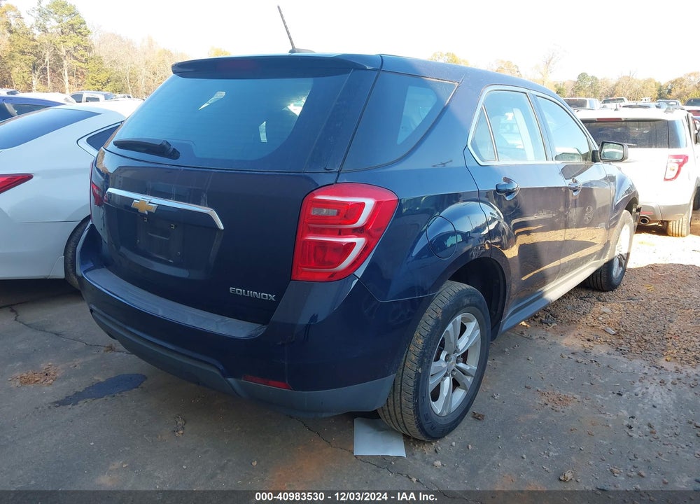 2016 CHEVROLET EQUINOX LS VIN: 2GNALBEK9G6134970