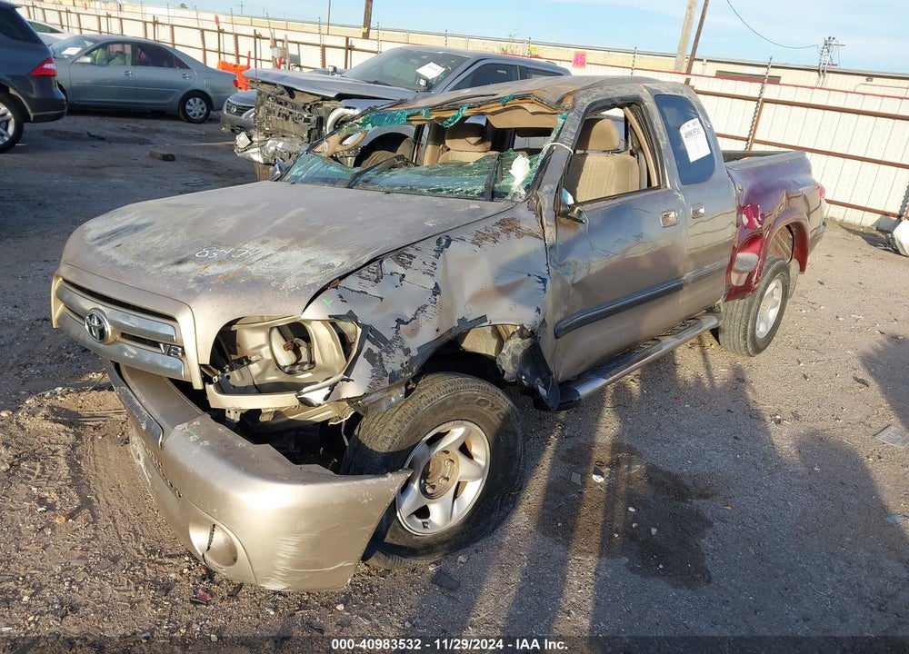 2003 TOYOTA TUNDRA SR5 V8 VIN: 5TBRT34193S363314