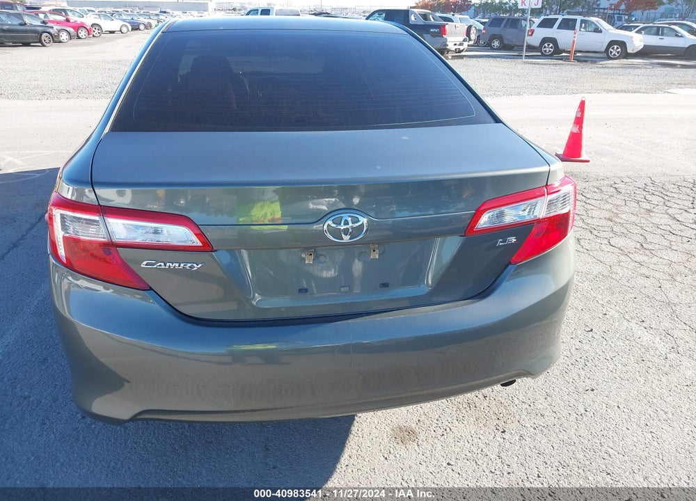 2013 TOYOTA CAMRY LE VIN: 4T1BF1FK6DU641556