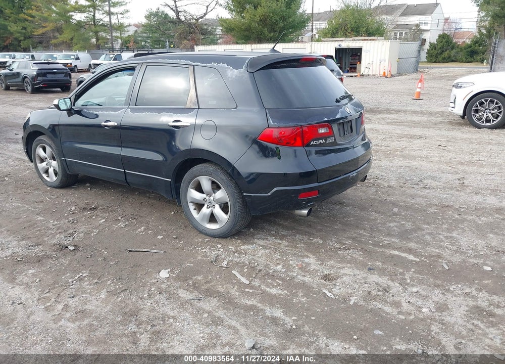 2007 ACURA RDX VIN: 5J8TB18537A005535