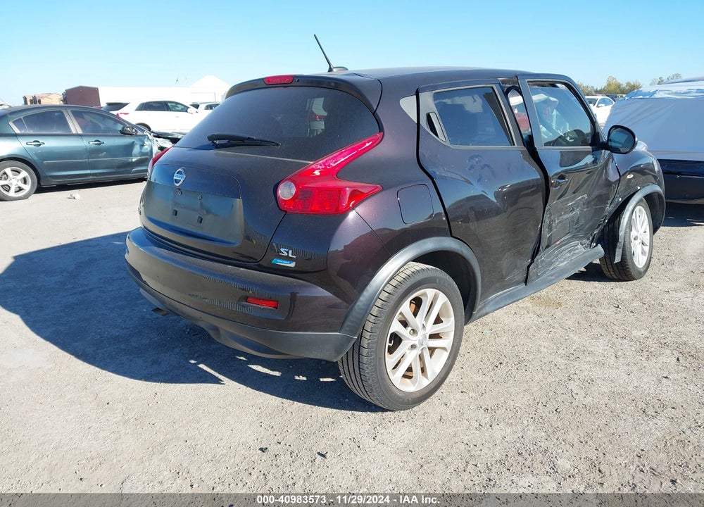 2014 NISSAN JUKE SL VIN: JN8AF5MR9ET350004