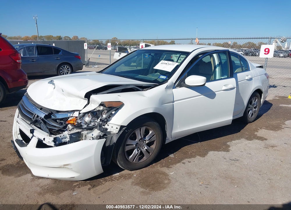 2012 HONDA ACCORD 2.4 SE VIN: 1HGCP2F62CA017205