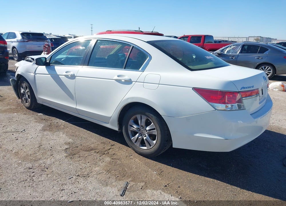 2012 HONDA ACCORD 2.4 SE VIN: 1HGCP2F62CA017205