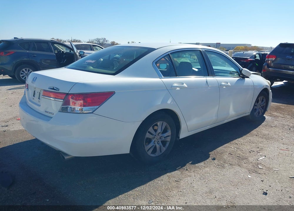 2012 HONDA ACCORD 2.4 SE VIN: 1HGCP2F62CA017205