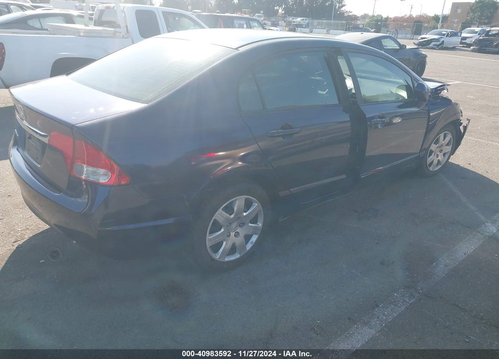2011 HONDA CIVIC LX VIN: 2HGFA1F58BH539269