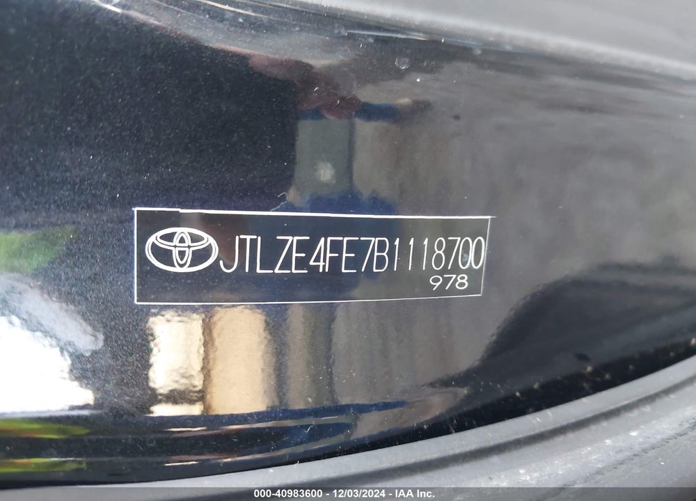 2011 SCION XB VIN: JTLZE4FE7B1118700