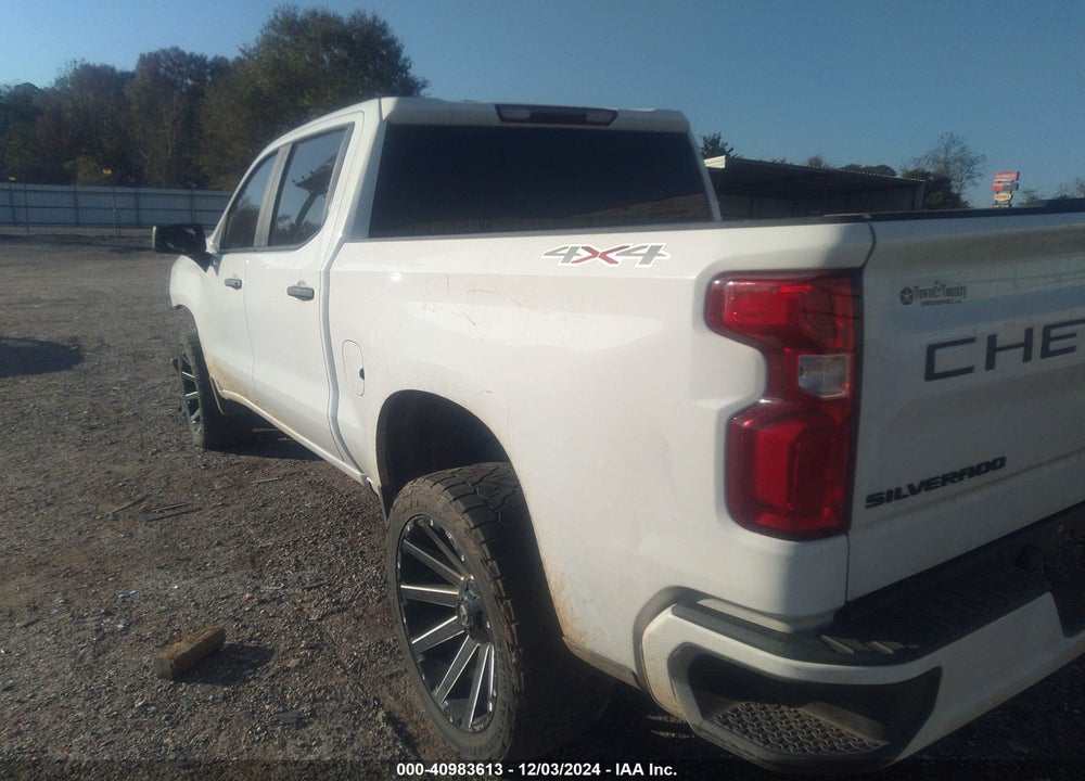 2022 CHEVROLET SILVERADO 1500 LTD 4WD SHORT BED CUSTOM VIN: 3GCPYBEK7NG134293