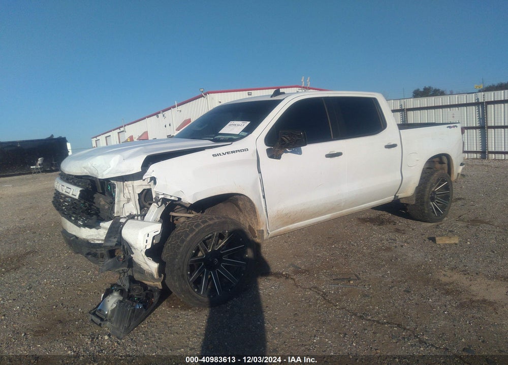 2022 CHEVROLET SILVERADO 1500 LTD 4WD SHORT BED CUSTOM VIN: 3GCPYBEK7NG134293