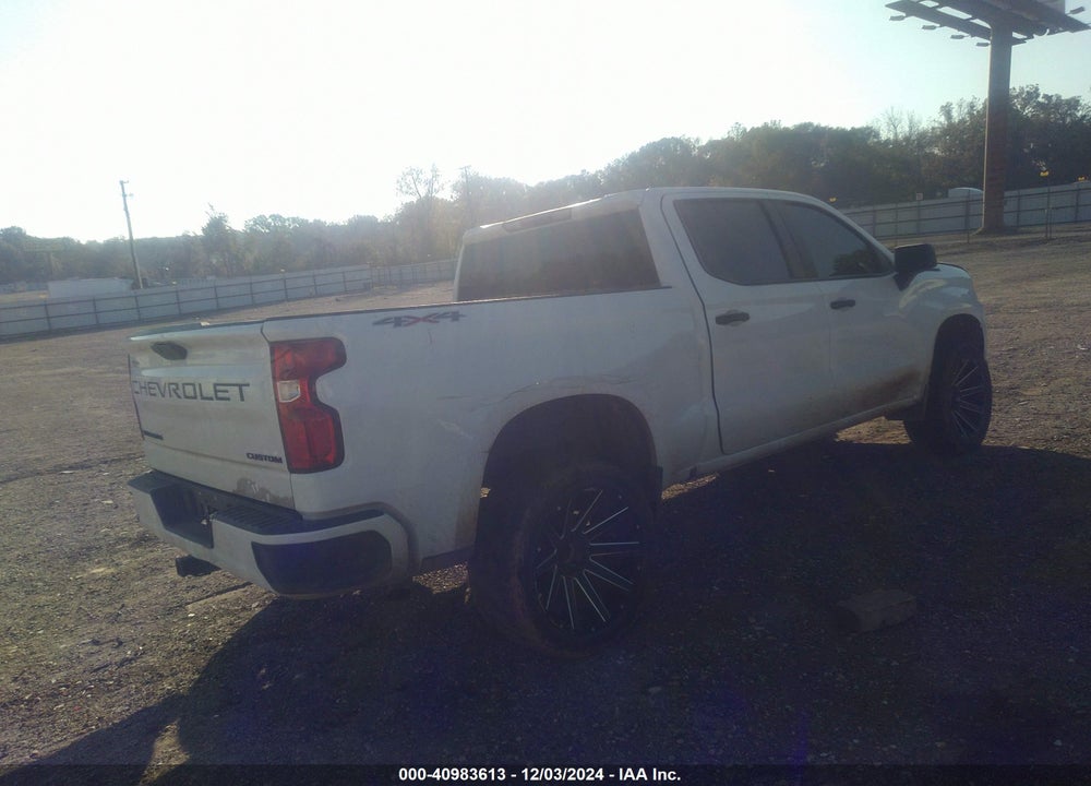 2022 CHEVROLET SILVERADO 1500 LTD 4WD SHORT BED CUSTOM VIN: 3GCPYBEK7NG134293