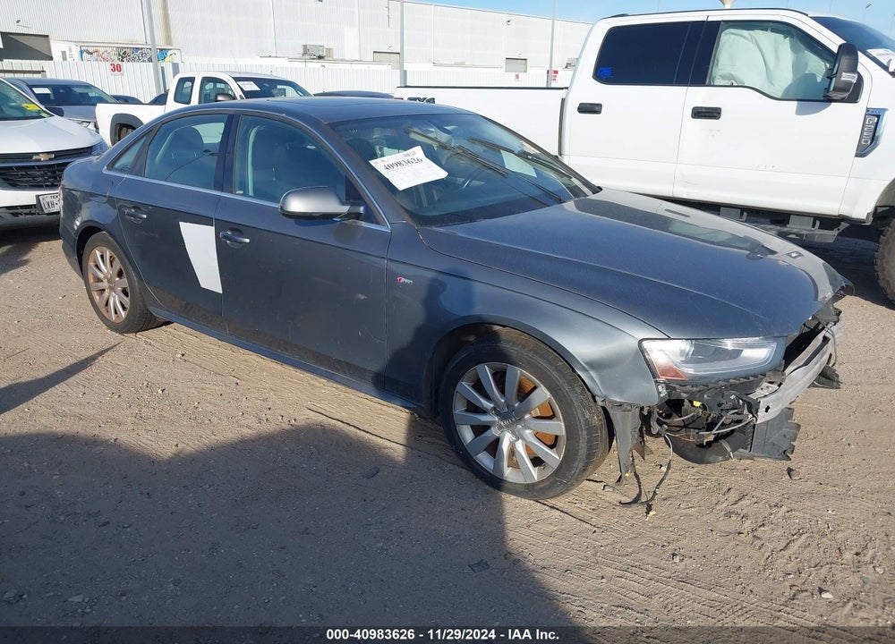 2015 AUDI A4 2.0T PREMIUM VIN: WAUBFAFL7FN037456