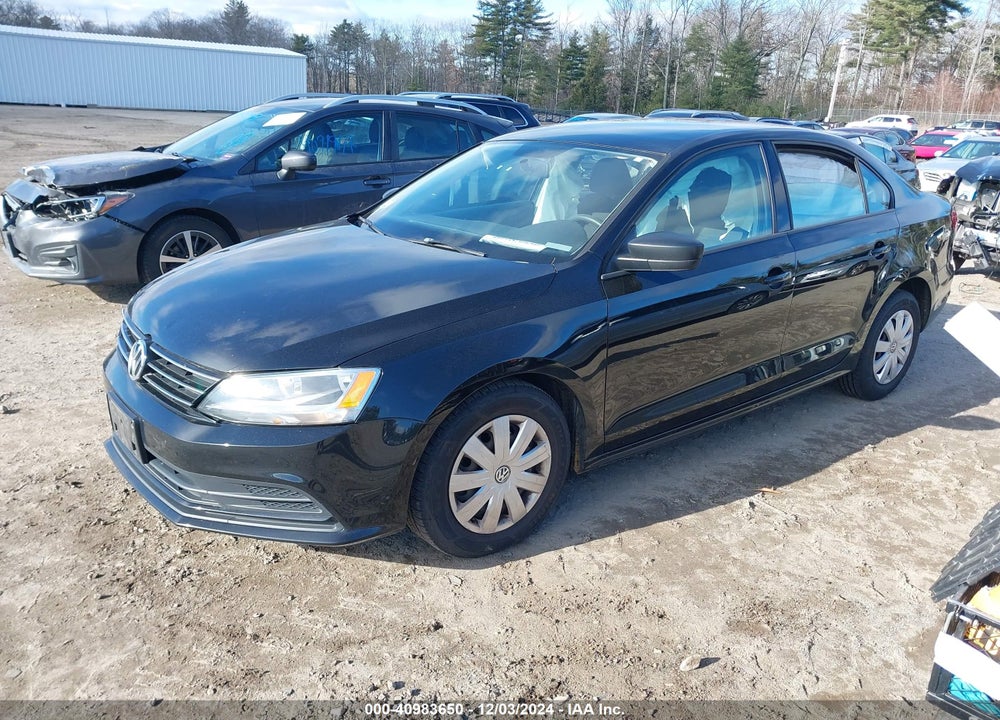 2015 VOLKSWAGEN JETTA 2.0L S VIN: 3VW2K7AJ4FM339379
