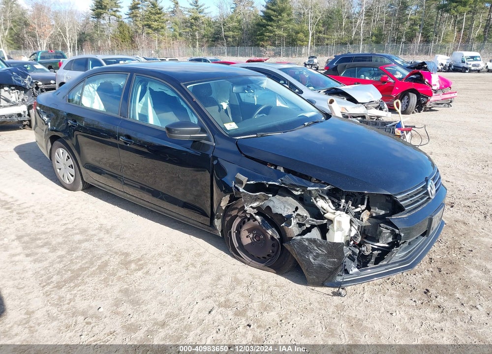 2015 VOLKSWAGEN JETTA 2.0L S VIN: 3VW2K7AJ4FM339379