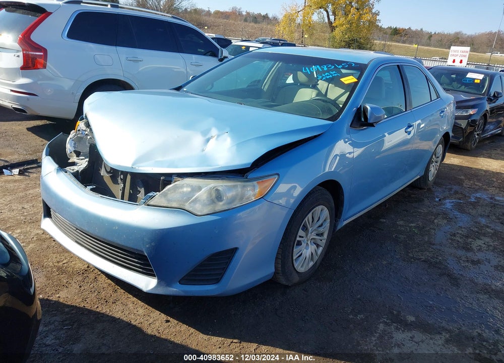 2013 TOYOTA CAMRY LE VIN: 4T4BF1FK2DR296189