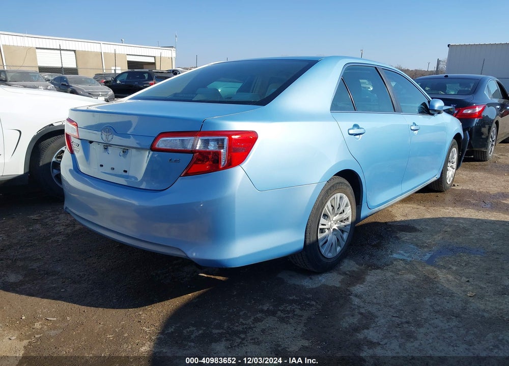 2013 TOYOTA CAMRY LE VIN: 4T4BF1FK2DR296189