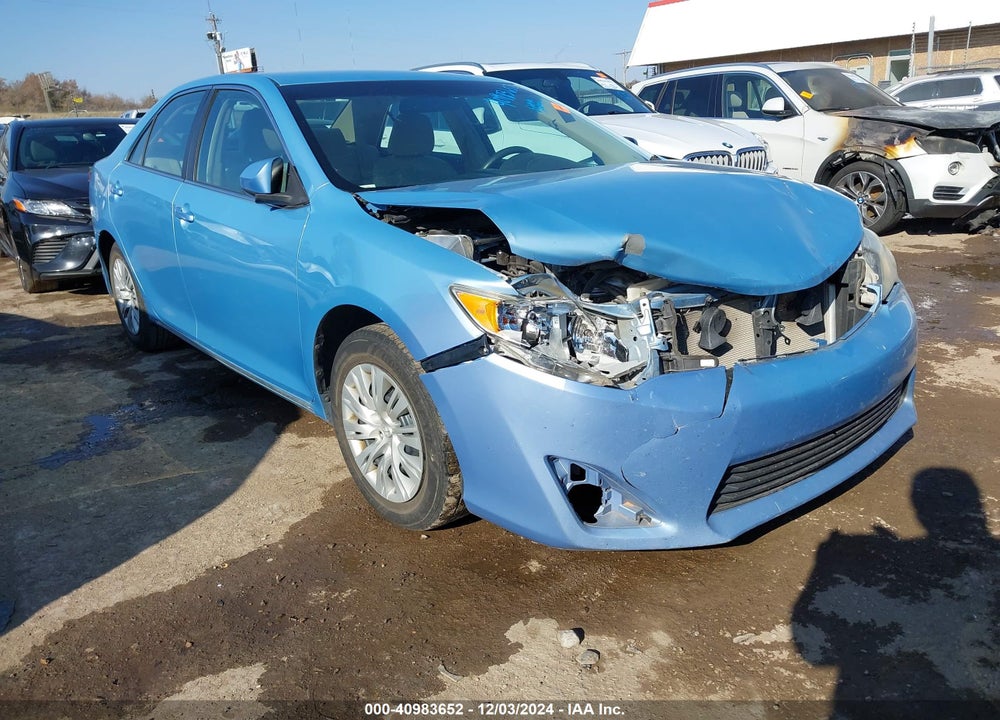 2013 TOYOTA CAMRY LE VIN: 4T4BF1FK2DR296189