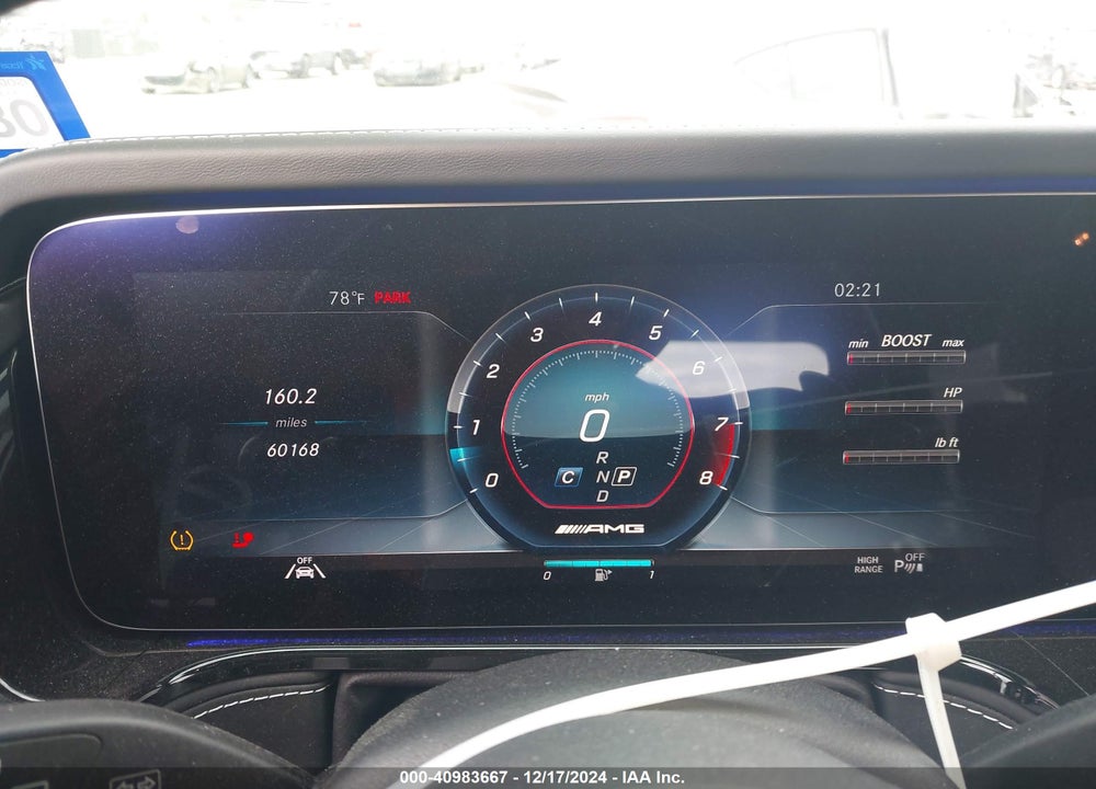 2021 MERCEDES-BENZ AMG G 63 4MATIC VIN: W1NYC7HJ7MX403270