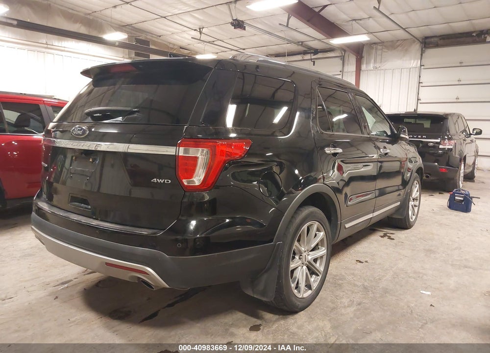2016 FORD EXPLORER LIMITED VIN: 1FM5K8F8XGGA98995