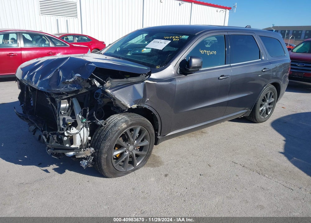 2018 DODGE DURANGO GT RWD VIN: 1C4RDHDG1JC154136